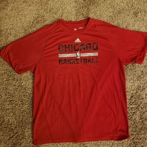 Chicago Bulls Adidas Climalite on-court shirt